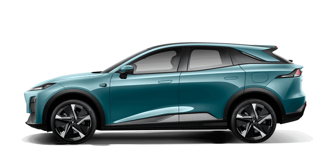 Deepal S07 in Nebula Green