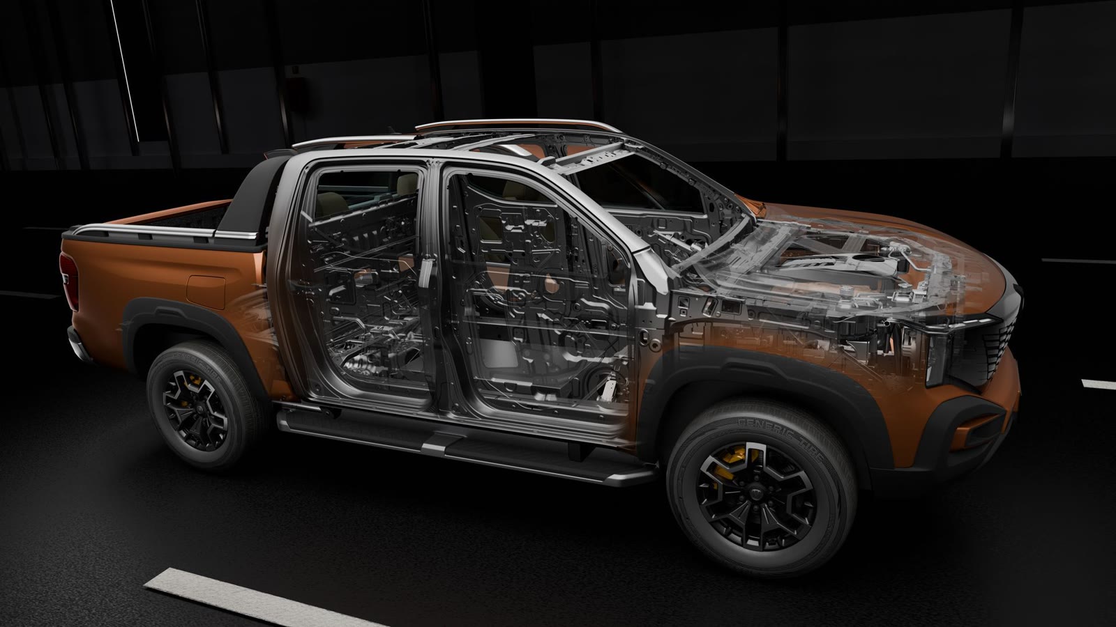 Changan Hunter K50 REEV safety detail